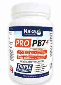 Naka Pro PB7+ 50 Billion, 30 Delayed-Release Veggie Capsules