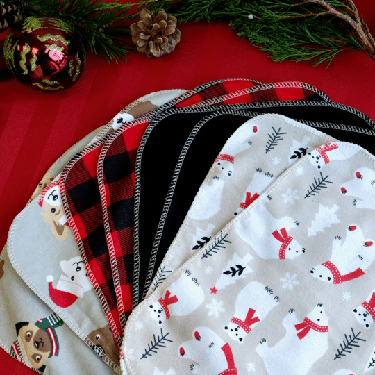 Cheeks Ahoy Unpaper Towles - HOLIDAY COLLECTION (Christmas Critters) 12PK