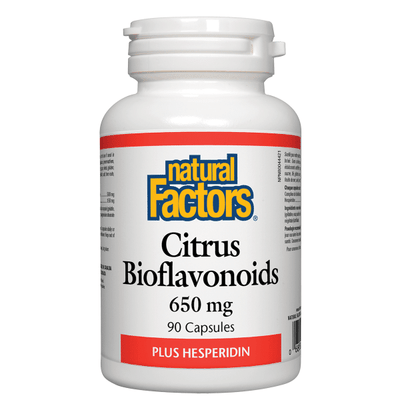 Natural Factors Citrus Bioflavonoids 650 mg, 90 Capsules