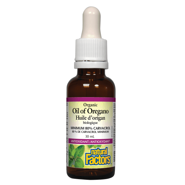 Natural Factors Organic Oil of Oregano, 30 mL