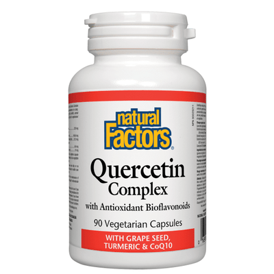 Natural Factors Quercetin Complex 90 Veggie Caps