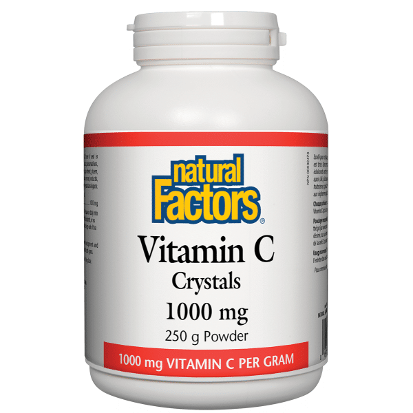 Natural Factors Vitamin C 1000 mg Crystals, 250 g