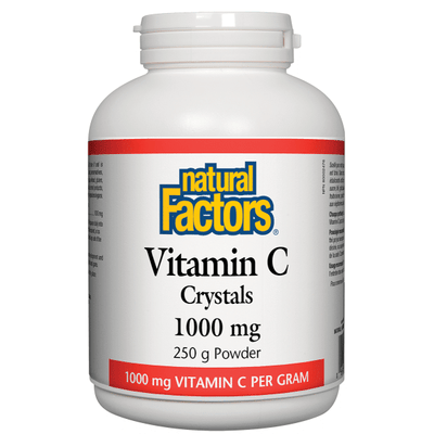 Natural Factors Vitamin C 1000 mg Crystals, 250 g