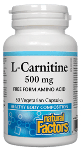 Natural Factors L-Carnitine 500Mg; 60 Capsules