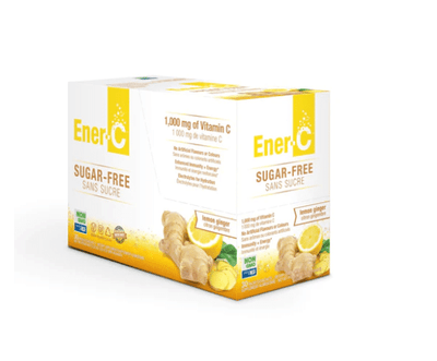 Ener-C Sugar Free Lemon Ginger Vitamin C Drink Mix, 30 Packets