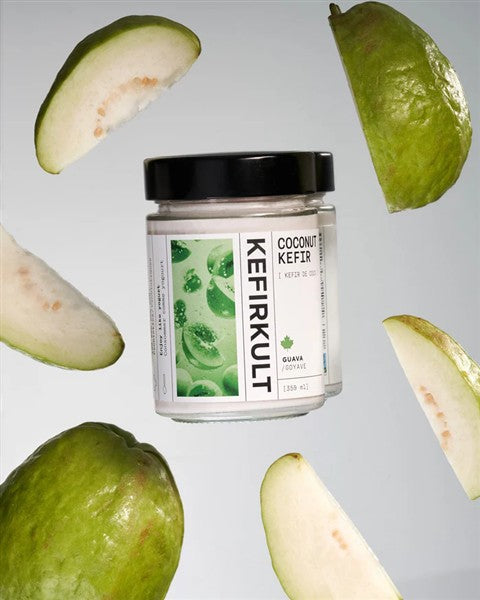 Kefirkult Coconut Kefir Yogurt Guava, 359Ml