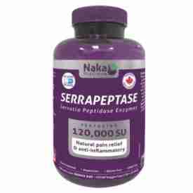 Naka Platinum - Serrapeptase 120,000SU 150 Veggie Caps