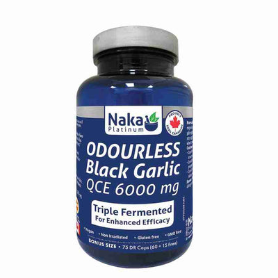 NAKA - Odourless Black Garlic 6000Mg 75Cap