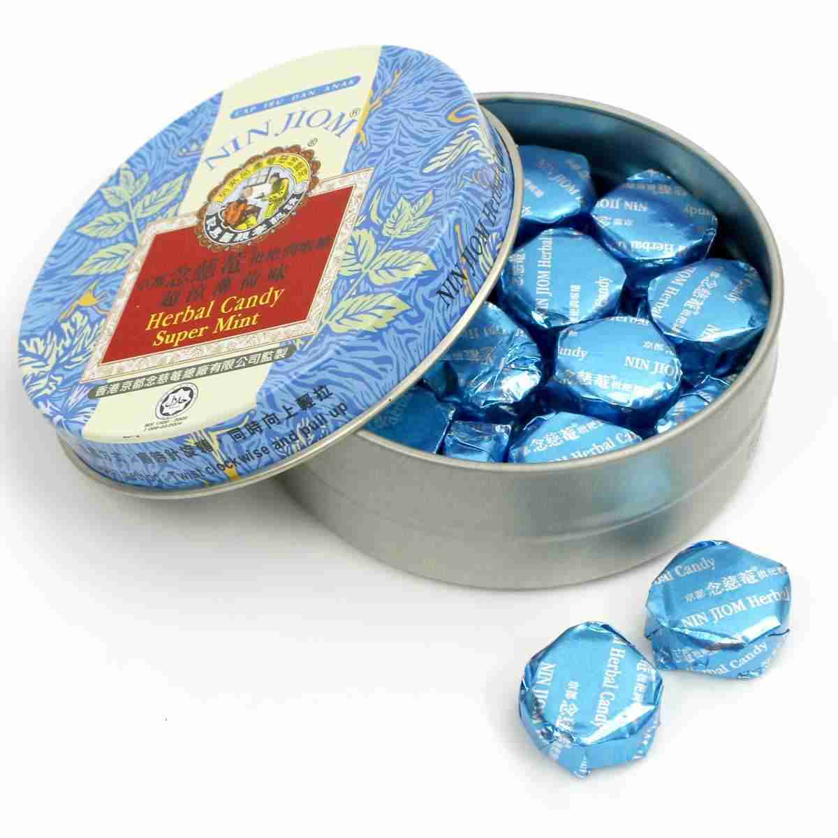 Nin Jiom Herbal Candy Super Mint, 60 g