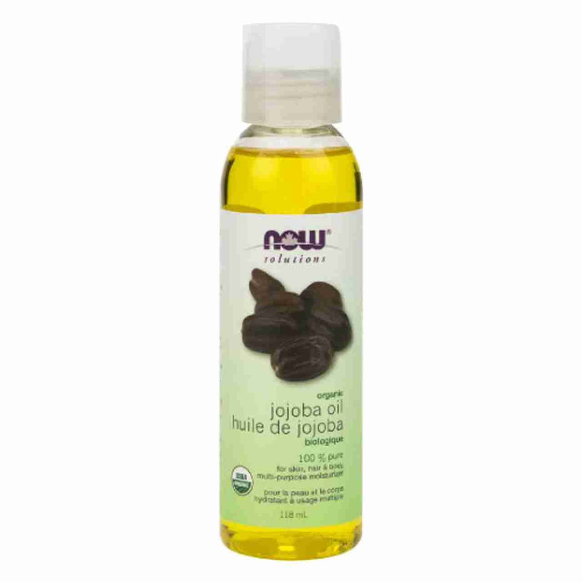 Now Organic Jojoba Oil - 118Ml