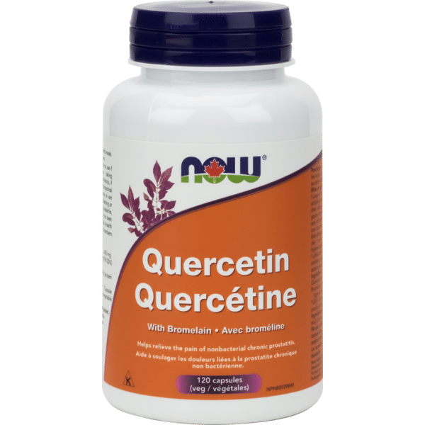 NOW Quercetin With Bromelain 120 Veggie Caps