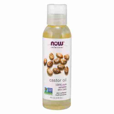 NOW Castor Oil, 118 mL