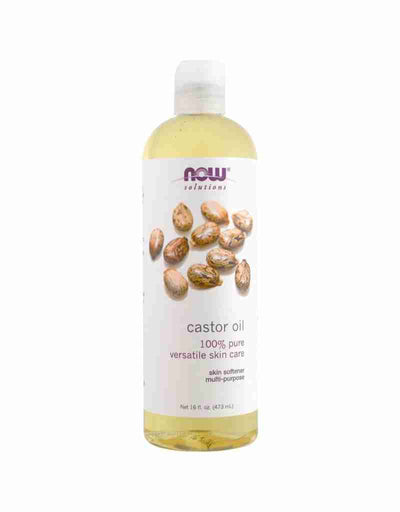 NOW Castor Oil, 473 mL