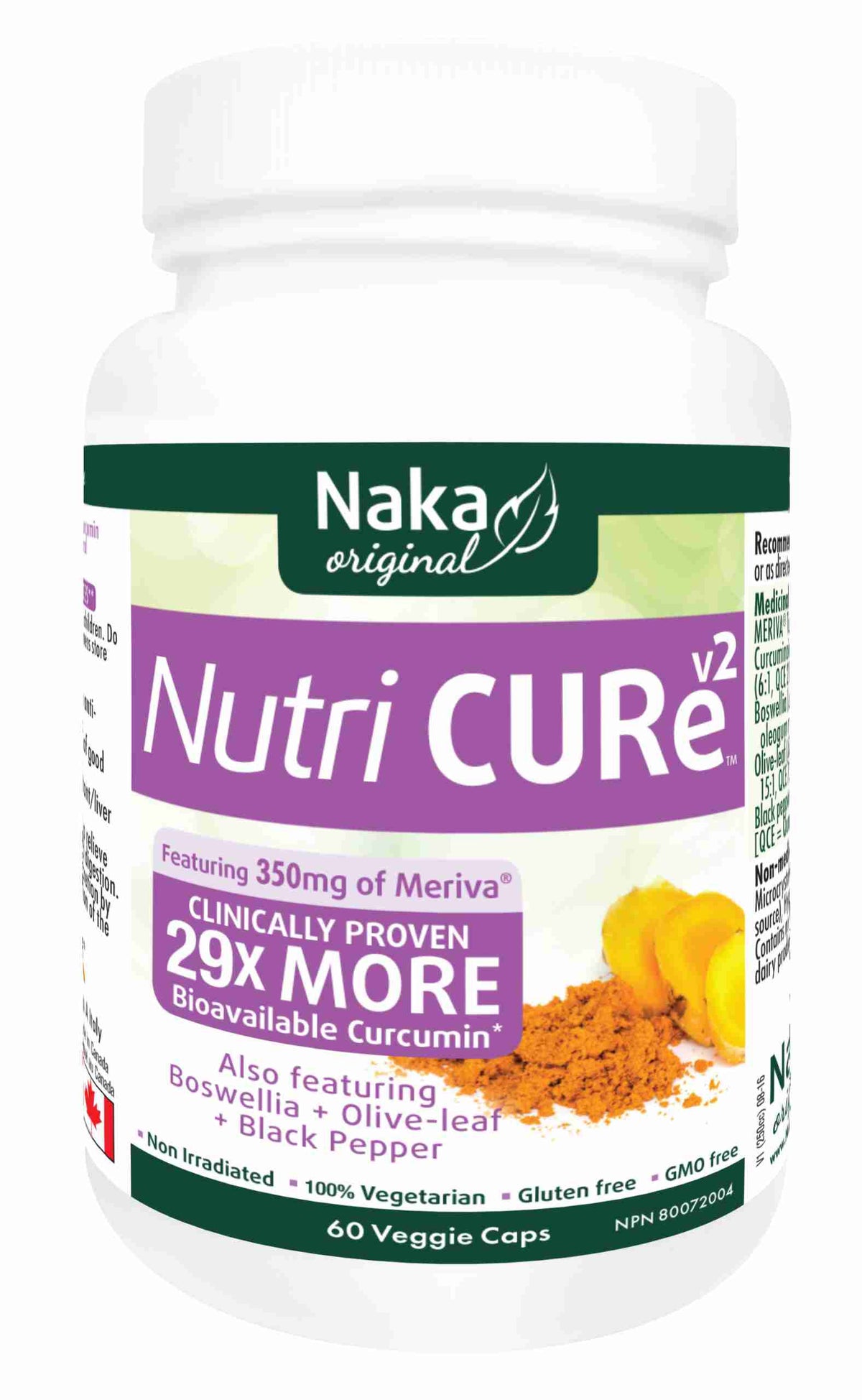 NAKA Nutricure V2(Meriva) 60 Veggie Caps