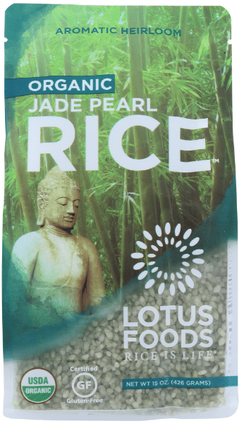 Lotus Organic Jade Pearl Rice, 425G