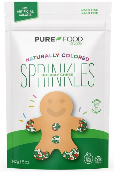 Pure Food by Estee Holiday Cheer Sprinkles, 142 g