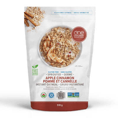 One Degree - Apple Cinnamon Instant Oatmeal, 510G