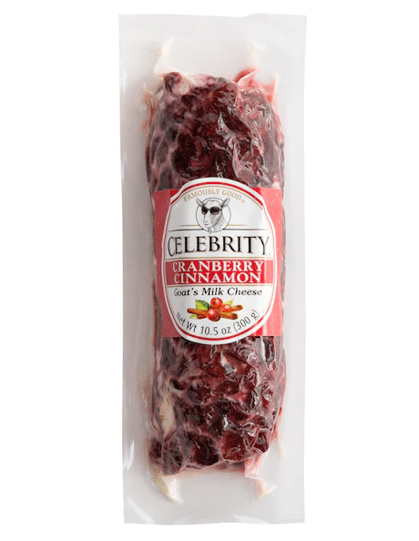 Celebrity Cranberry Cinnamon Goat Cheese, 300G