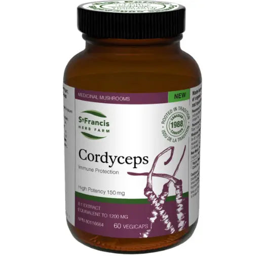St. Francis Herb Farm Cordyceps, 60 Capsules