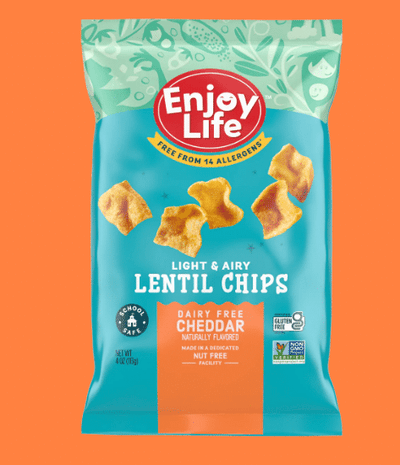 Enjoy Life Cheddar Lentil Chips 113G