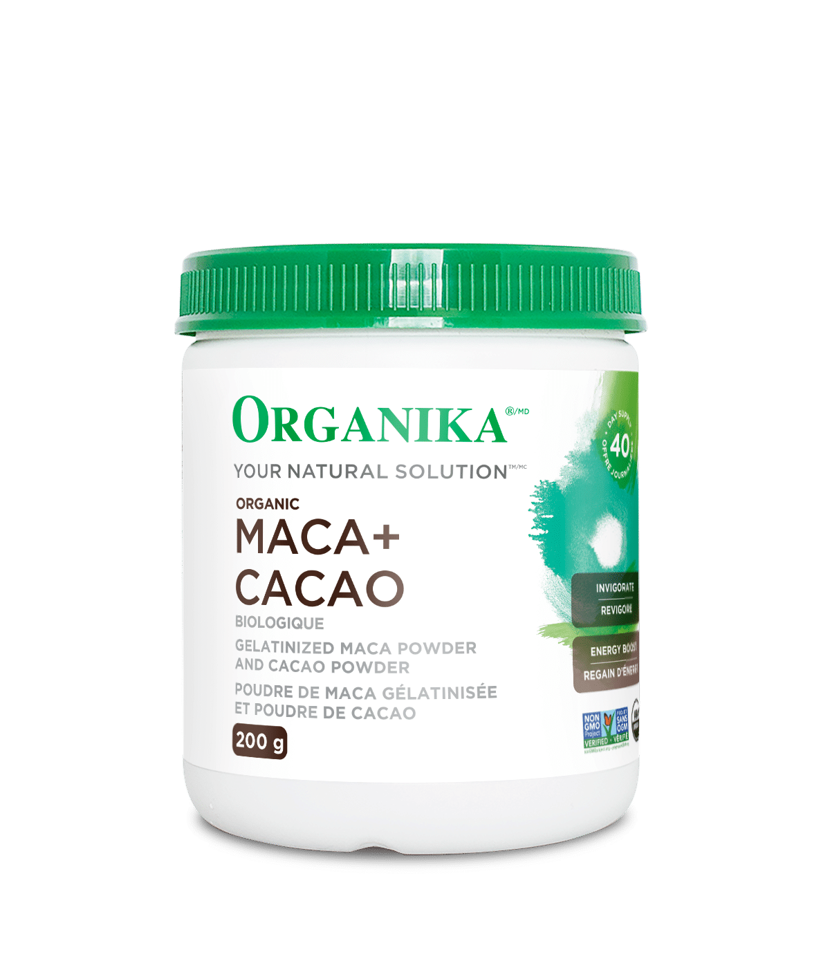 Organika - Organic Maca + Cacao, 200G