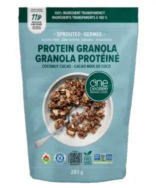 One Degree Coconut Cacao Sprouted Protein Granola, 283G