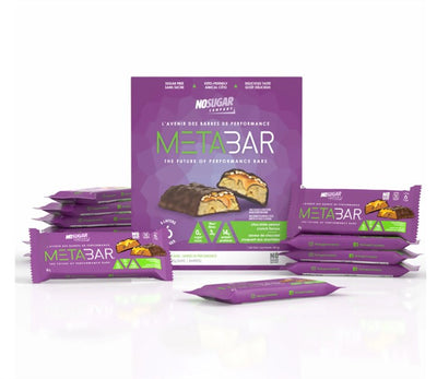 No Sugar Company Meta Bar, Chocolate Peanut Crunch, 40 g