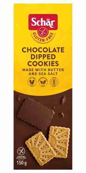 Schär - Gluten-Free Chocolaty Dipped Cookies - 150G