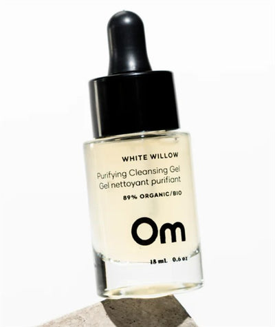 OM Organics White Willow Purifying Cleansing Gel, 18 mL
