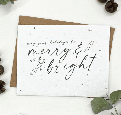 The Good Card - Holiday Berry Branches: Merry & Bright