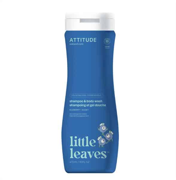 Attitude Living - 2-In-1 Shampoo & Body Wash Blueberry, 473Ml