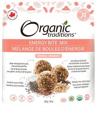 Organic Traditions - Original Energy Bite Mix 220G