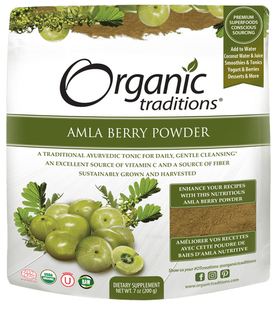 Organic Traditions - Amla Berry Powder, 200G