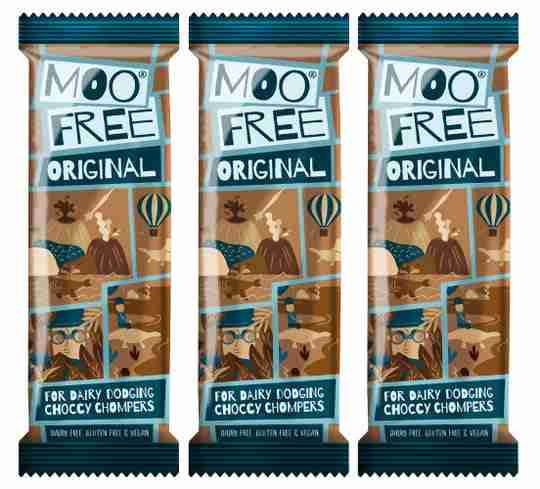 Moo Free - Vegan Original Chocolate Bar, 20G