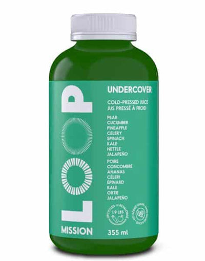 LOOP Mission Undercover Raw Cold Pressed Juice, 355 Ml