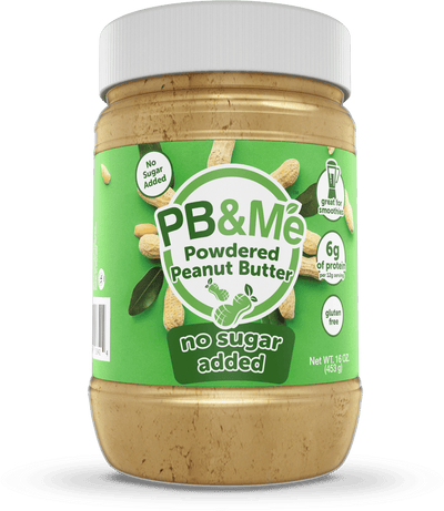PB&Me - Organic Powdered Peanut Butter No Sugar Added - 453G