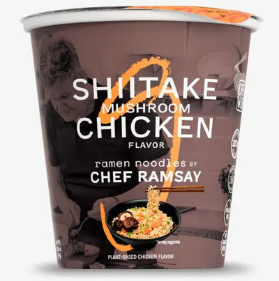 Chef Woo Plant Based Shiitake Chicken Ramen, 76G