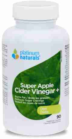 Platinum Naturals Super Apple Cider Vinegar +, 90 Veg Caps