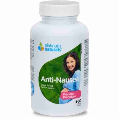 Platinum Naturals Prenatal Anti-Nausea, 60 Softgels