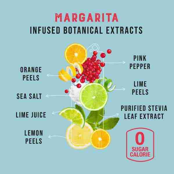 Clever Mocktails Non Alcoholic Margarita, 355Ml