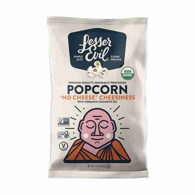 Lesser Evil - "No Cheese" Chessiness Popcorn, 142G
