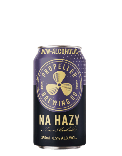 Propeller Brewing Co NA Hazy ABV 0.5% 355Ml