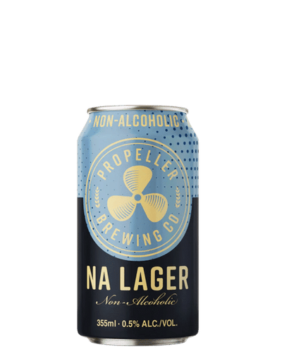 Propeller Brewing Co NA Lager ABV 0.5% 355Ml
