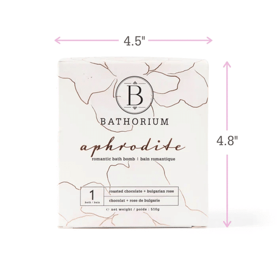 Bathorium Aphrodite Bath Bomb, 510 g