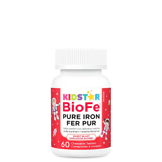 Kidstar Biofe Pure Iron Sweet Blast 60 Chewable