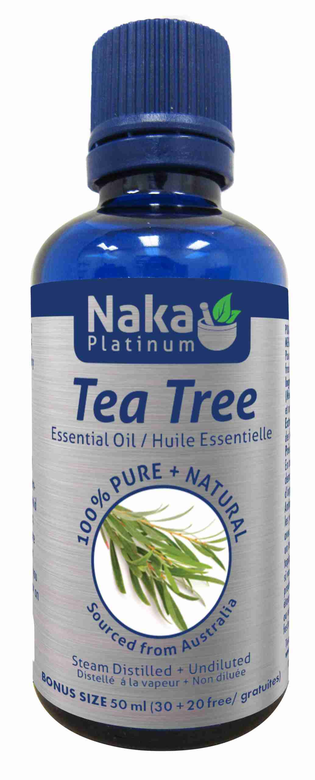 Naka Tea Tree Essential Oil, 50 mL
