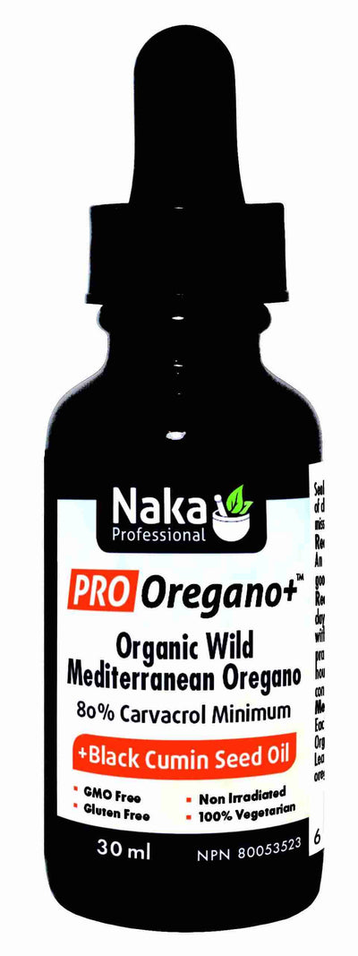 Naka Pro Oregano+ Black Cumin Seed Oil, 30 mL