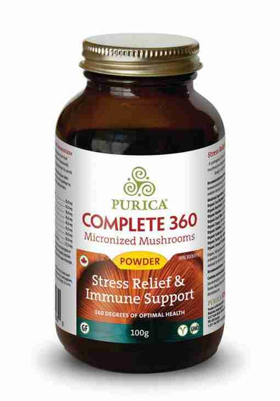Purica Complete 360 Micronized Mushrooms 100G Powder
