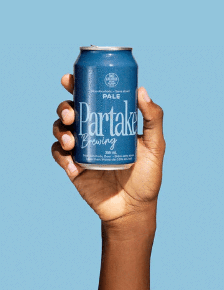 Partake Brewing - Pale Non-Alcoholic Beer, 4 X 355Ml
