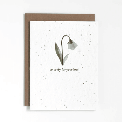 The Good Card - So Sorry For Your Loss